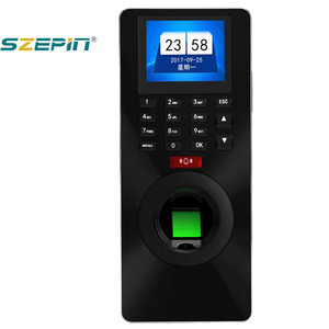 Linux Employee Clock Recorder Biometrischer Finger abdruck Zeiter fassung und Zugriffs kontroll gerät Fingerabdruck-Zeiter fassung gerät - Product Image 1