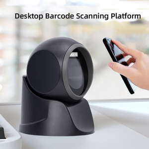 JINGXIN Supermarket Desktop Manual <strong>QR</strong> Barcode Scanner 4 White LED Lights Omni 1D 2D <strong>Code</strong> Reader for <strong>Qr</strong> <strong>Scanning</strong> - Product Image 3