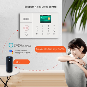 Sistema de alarma de seguridad para el hogar inteligente inalámbrico WiFi/4G/2/GSM Kit de alarma para el hogar con sirena PIR Sensor de movimiento controles remotos