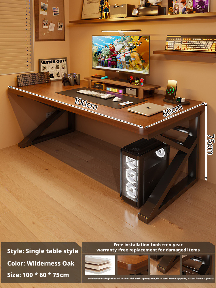 Pannello ecologico in legno massello da 16 mm di spessore, nero 100 * 60 * 75