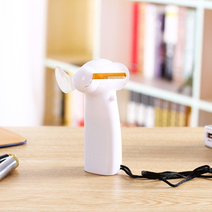 Маленький Мини Красочный персональный портативный программируемый USB-вентилятор со светодиодным дисплеем