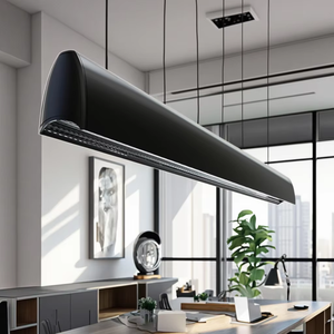 <span class=keywords><strong>Led</strong></span> <span class=keywords><strong>lumen</strong></span> cao 160lm/W huỳnh quang tuyến tính treo Trần Văn phòng treo ánh sáng lịch thi đấu - Product Image 1