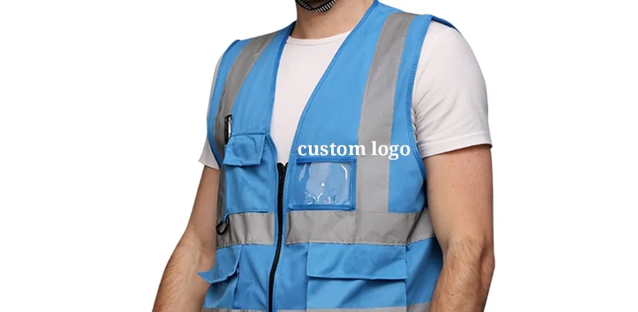 Veiligheid Werkkleding Kleding Hi Vis Werkkleding Vest Bouw Hoge Zichtbaarheid Werkkleding Reflecterende Vest