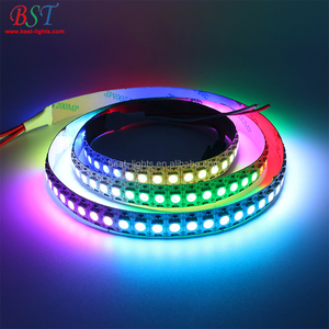 Adresli WS2812B 5V RGB RGBW SK6812 LED şerit programlanabilir Programmable 15 12V RGB 30/72/96/144leds/m LED ışık şerit tek LED kesilebilir - Product Image 1