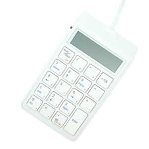SKB886S USB programable pantalla Digital de 12 dígitos Mini teclado Mini 19 teclas con cable USB teclado numérico POS teclado calculadora - Product Image 1