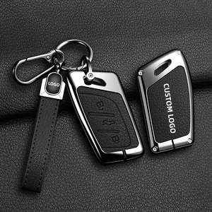 Suitable for <strong>MG</strong> car <strong>key</strong> case <strong>ZS</strong> HS MG5 MG4 EV Zinc Alloy <strong>Key</strong> Fob Cover for <strong>MG</strong> Vehicles Protection Stylish Design - Product Image 1