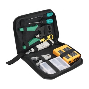 Hand <strong>Tool</strong> Set Professional Crimping <strong>Tool</strong> Telecom Installation Repair Electrical Rj45 Network <strong>Tool</strong> <strong>Kit</strong>