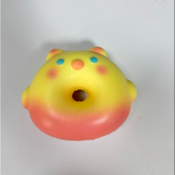 Colorful duck bagels