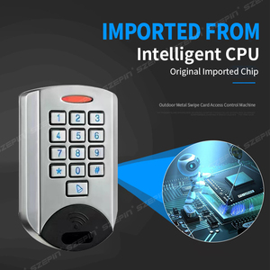 Erişim kontrolü için klavye ve ışık/RFID kart fonksiyonu ile Metal kabuk/su geçirmez/NO/NC/COM çıkışı - Product Image 3