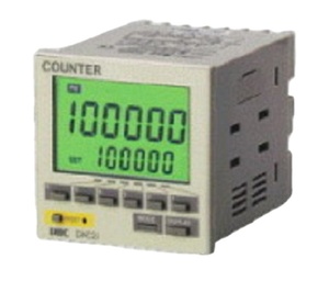 DHC2J-A2PRタイマースイッチカウンター6桁LCDバックライト付き
