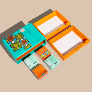 优质定制豪华2层纸板滑动盒抽屉矩形纸盒包装 - Product Image 6