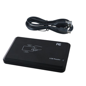 Smart Card <strong>Reader</strong> and <strong>Writer</strong> IC Chip <strong>RFID</strong> USB Desktop Card <strong>Reader</strong> for ID Smart Cards - Product Image 1
