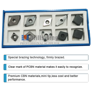 WNMG080404-cuchillo de torno 3T, inserto de torneado con punta de hoja PCBN CBN para máquina CNC Indexable, herramienta de torneado externo - Product Image 2