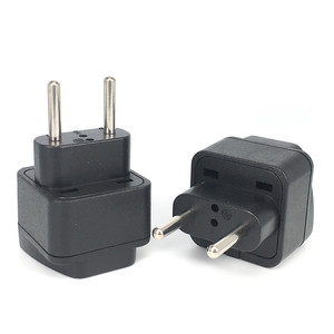 Universal to <strong>EU</strong> <strong>Plug</strong> <strong>Adapter</strong> Type-C Round 2 Pin European Travel Conversion <strong>Plug</strong> US UK AU to Euro <strong>Multi</strong> <strong>Plug</strong> Outlet - Product Image 2
