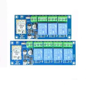 Long Range 12V 24V Remote Control 1/2/3/4 Channel Wifi Relay <strong>Module</strong> Programmable Smart Wifi Relay Board <strong>Module</strong> WK4A - Product Image 3