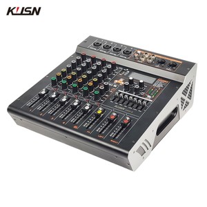 4 kanal 250W x2 amplifikatör mikser 99 DSP dijital profesyonel Powered ses karıştırma müzik konsolu ses mikseri Bluetooth USB ile - Product Image 5