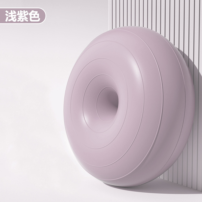 Hilo color lila claro.