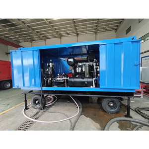 40000Psi Navio Superfície Rust Paint Remoção Ultra-Alta Pressão Água Jet Limpeza Hidro Blasting Máquina Para Venda