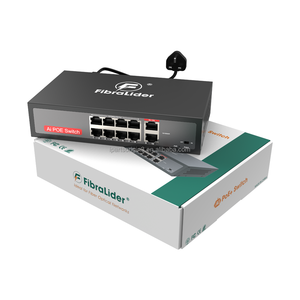 Toptan fiyat 4-Port hızlı yüksek performanslı ağ anahtarları 2 Uplink portu 100Mbps hızlı 8-Port PoE anahtarı - Product Image 5