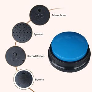Botones de entrenamiento para perros, grabadora de voz, caja para apretar, botones de comunicación interactivos para perros, juguete de entrenamiento para mascotas, botones de voz para perros - Product Image 5