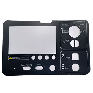Panel de interruptor de membrana táctil capacitiva inteligente plano cóncavo PVC Control de teclas montado en superficie al por mayor teclados y teclados - Product Image 3