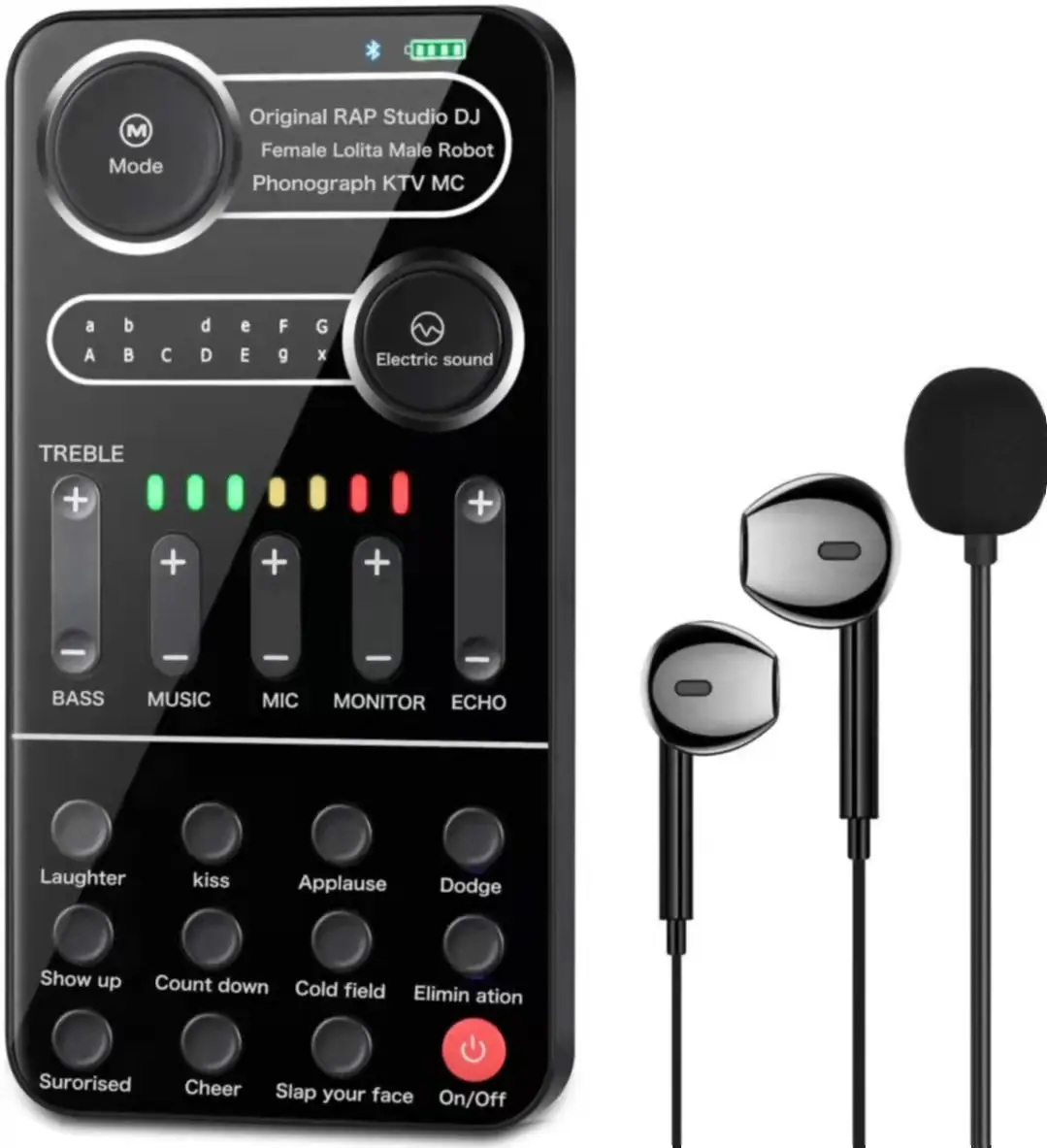 Scheda audio combinata portatile di fabbrica originale Mini cambia voce gioco trasmissione in diretta di schede audio del Computer Mobile Set di schede audio