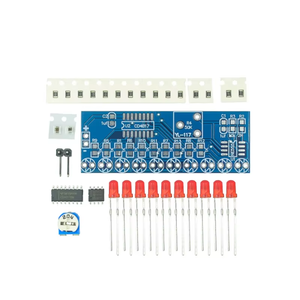 Akıllı elektronik kitleri NE555 + CD4017 hafif su akan LED ışık modülü DIY kiti - Product Image 1
