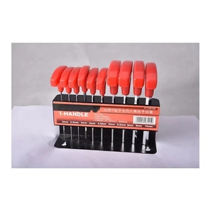 Plastik tutucu ile CRV yüksek kaliteli T kolu Allen anahtarı set alyan anahtarı takımı - Product Image 5