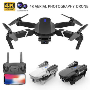 E88 PRO无人机遥控迷你四轴飞行器4k高清航空摄像机初学者无线电控制飞机儿童玩具无人机 - Product Image 2