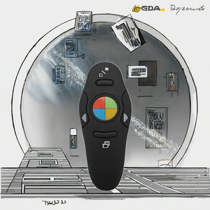 NEU USB Presenter Remote Factory Drahtloser Laserpointer für PowerPoint-Präsentationen Clicker für einfaches Klicken und Navigieren - Product Image 3