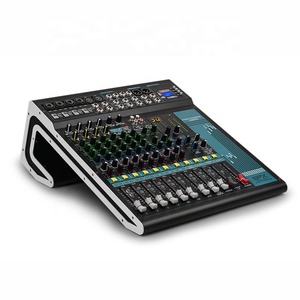 High Quality 12 Channel Professional Audio Video <strong>Digital</strong> <strong>Speaker</strong> Console With Reverb Output Controller Dj Karaoke Audio Mixer - Product Image 1