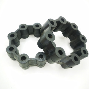 Plum Blossom Elastic Body Rubber Buffer Pad CC Iron Core <strong>Coupling</strong> with <strong>MH</strong> Type Shaft <strong>Couplings</strong> with Shock Absorption Features - Product Image 4