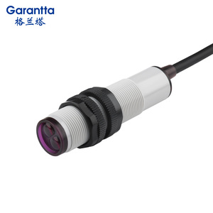 Garantta Anti-interferencia NPN normalmente abierto 24V Sensor de interruptor fotoeléctrico de reflexión difusa M18 - Product Image 2