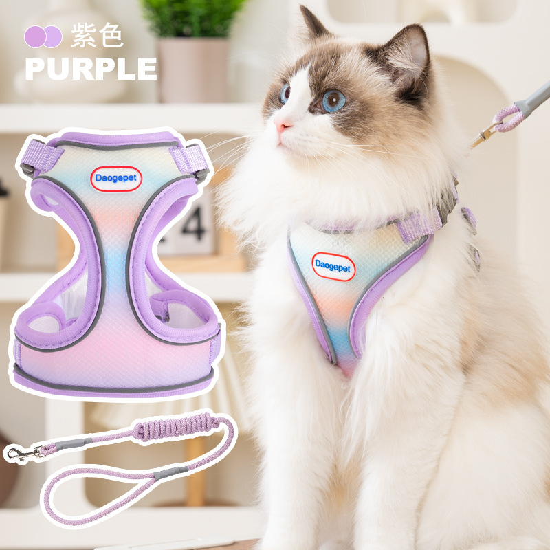 Corde violette de 1,5 mètre pour poitrine et dos.