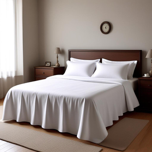 Luxus 100% Polyester Queen Size Mikro faser Bettlaken Set Promotion Luxus gebürstet Blatt & Kissen bezug für zu Hause - Product Image 5