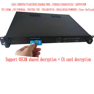 プロフェッショナルデジタルテレビヘッドエンドDvbcDvbt Dvbs S2 AtscIpゲートウェイ高品質Iptv/OttシステムチューナーからIpプロフェッショナルレシーバー