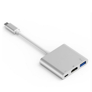 Adattatore multiporta da tipo C a HDMI USB 3.0 4K adattatore AV digitale Hdmi USB-C convertitore di ricarica e collegamento per MacBook - Product Image 3