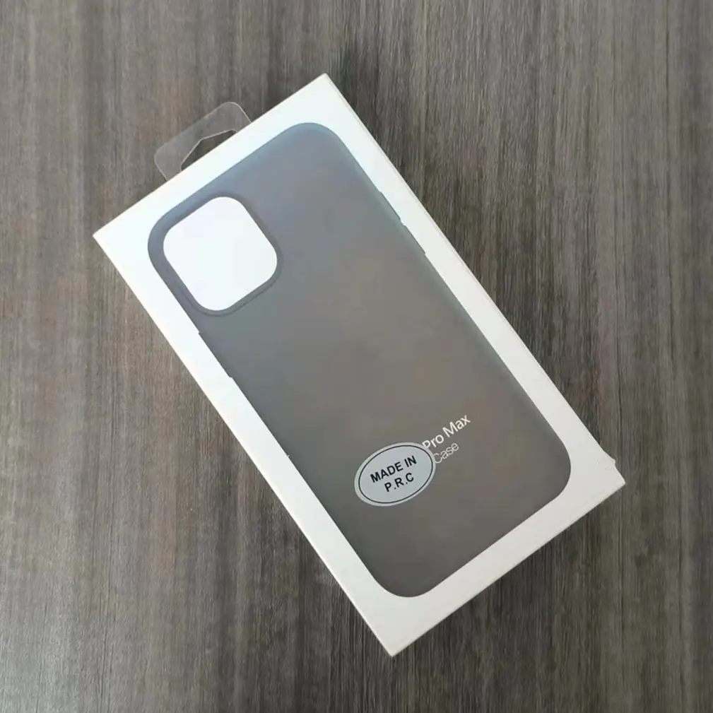 आईफोन 11 प्रो मैक्स लिक्विड सिलिकॉन मैग्नेटिक मोबाइल फोन केस के लिए कस्टम ब्रांड