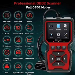 Профессиональный сканер V519 OBD2, устройство считывания диагностического кода в реальном времени - Product Image 4