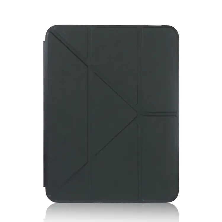 Penutup Tablet Origami Anti Guncangan Casing Lipat Magnetis, Penutup Lipat Lipat Kulit Ultra Ramping untuk iPad Ke-10