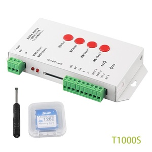 Контроллер светодиодный DC5-24V 256 г RGB для WS2801 WS2811 WS2812B LPD6803 SD карты T1000S - Product Image 2