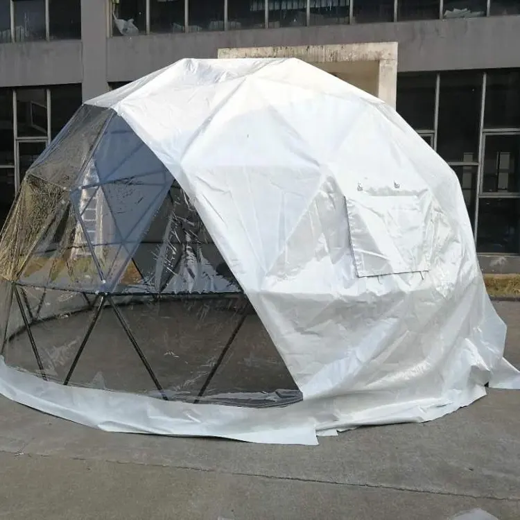 New Sphere Design 10メートルDiameter Geodesic Dome House High Waterproof Durable Half Dome Tent