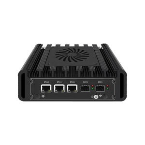 N100 2*10G SFP In-Tel82599サーバーシャーシ3*2.5GイーサネットデュアルディスプレイM.2キー-B 3052ミニPC Mikrotik OSインダストリアルコンピュータ - Product Image 1