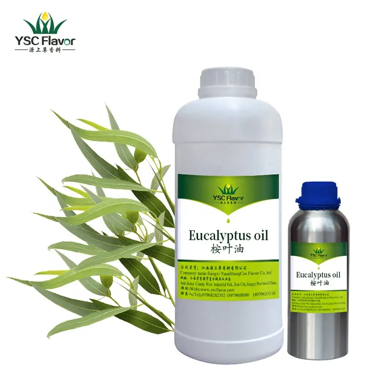 Óleo de eucalipto natural da qualidade superior do grau de farma com vários benefícios