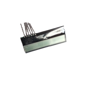 Piccolo sette 7 segmento 6 pins 9 cifre TN COG TIC33 display A CRISTALLI LIQUIDI per contatore del gas, contatore dell'acqua, contatore contatore elettrico. - Product Image 1