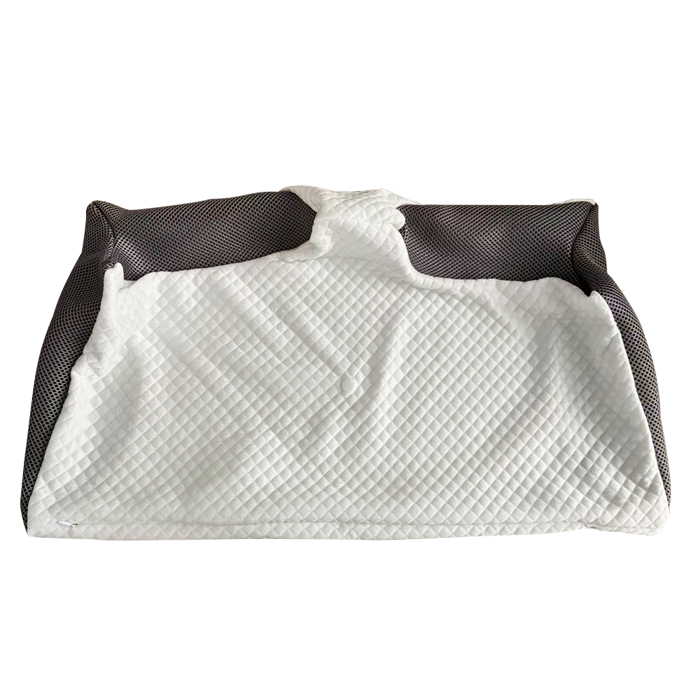 Funda de almohada negra