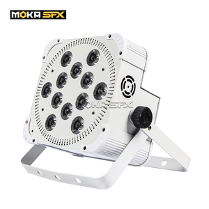 En iyi 12*18w 6 in 1 Rgbwa Uv kablosuz Dmx Wifi Ir uzaktan APP kontrolü Dj Led pil işletilen Par ışıkları sahne Uplights - Product Image 3