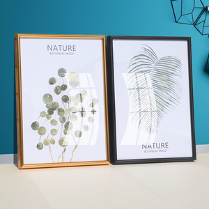 Modern Simple Aluminum Alloy <strong>Frame</strong> Picture <strong>Frame</strong> A4,A3,A2,8,10,12,inch Customized Metal Picture <strong>Frame</strong> Wholesale - Product Image 2