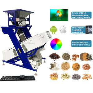 50-8000kg/h Coffee Beans <strong>Rice</strong> Garin Plastic Salt <strong>Color</strong> Sorter <strong>Sensor</strong> <strong>Rice</strong> Garlic Digital <strong>Color</strong> <strong>Sorting</strong> <strong>Machine</strong> <strong>Color</strong> Sorter - Product Image 2
