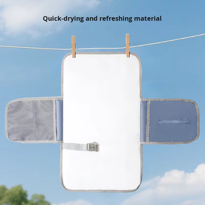 Xách tay bé thay đổi Pad xách tay tã thay đổi thảm cho trẻ sơ sinh không thấm nước du lịch thay đổi trạm - Product Image 4